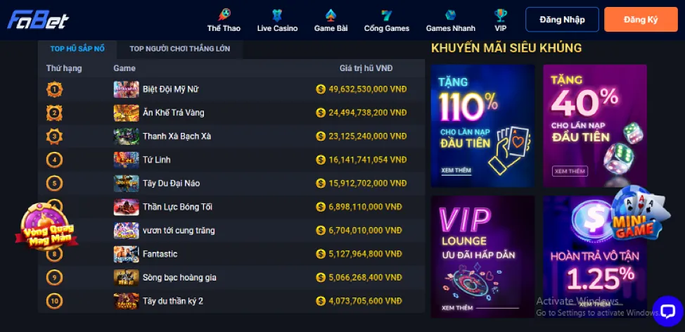 Tổng quan các lợi ích của win99 đăng nhập